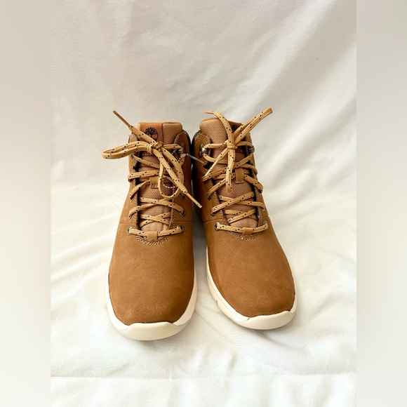 TIMBERLAND Boltero Leather Hiker Boots (Boys Size 6 = Womens Size 8) NEW! - Picture 3 of 9